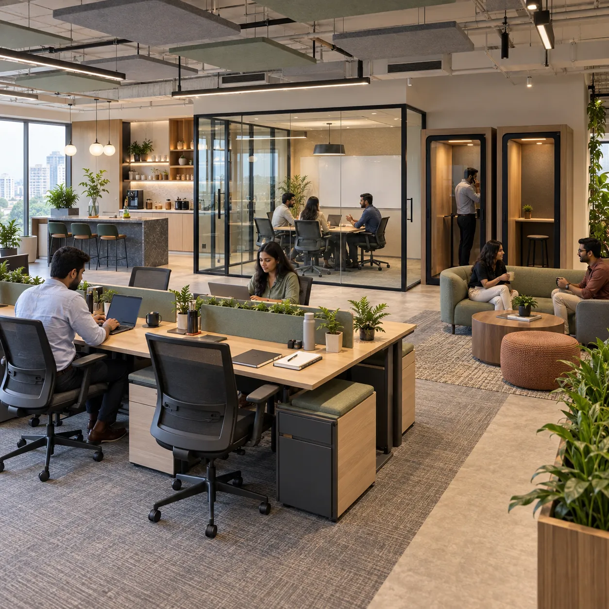 Co-working Space Interior Design